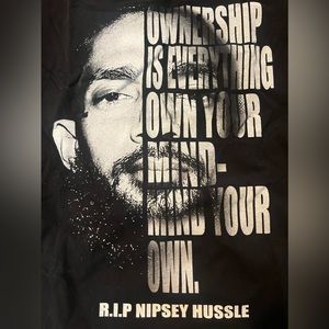 Nipsey Hussle shirt